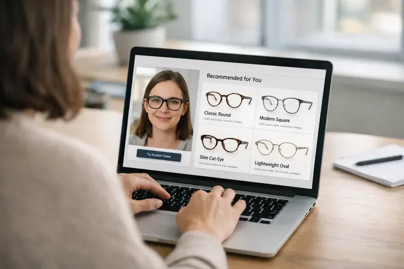personalized eyewear shopping