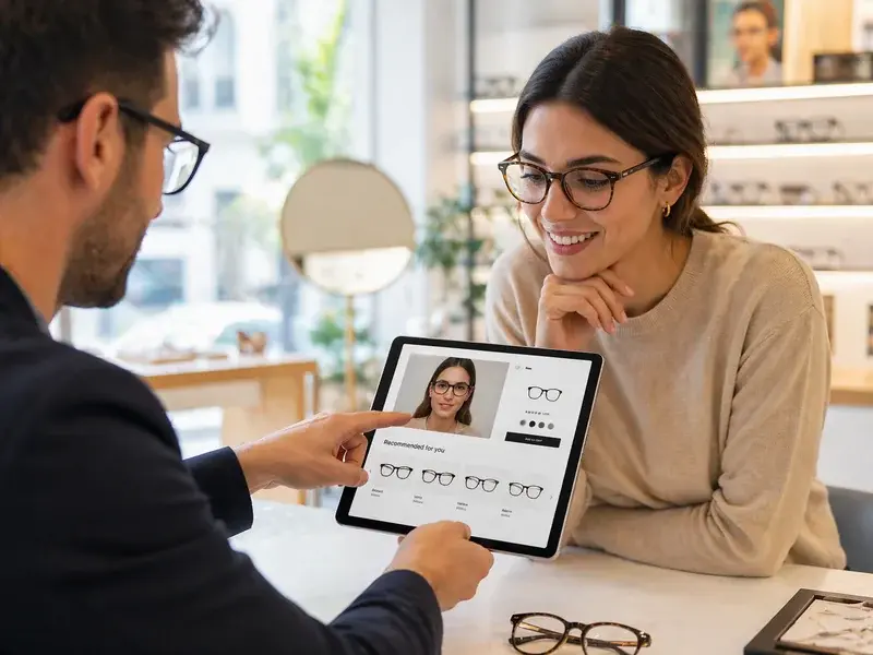 virtual eyewear recommendations